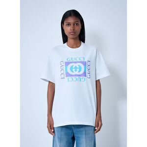 Gucci Women Logo Motif T-Shirt